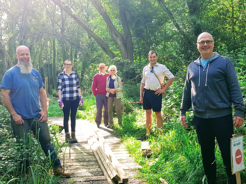 Hinksey heights nature trail volunteers Oxford South Hinksey Botley golf course walking hiking