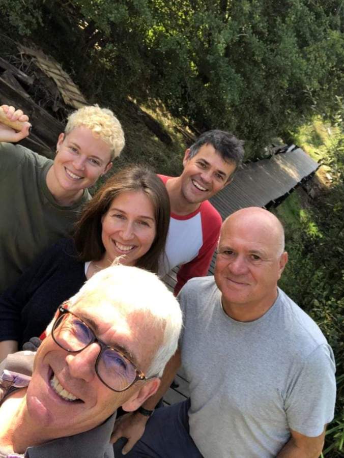 Some of the volunteer team